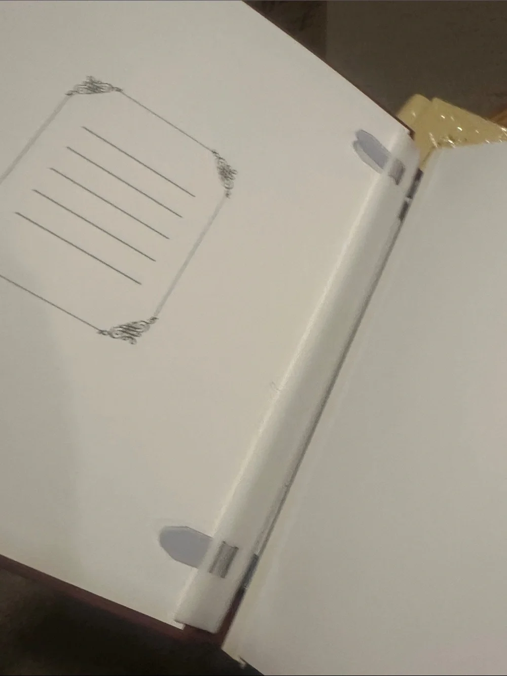 Creative Memories 8.5x10 Burgundy Scrapbook. Brand Nee